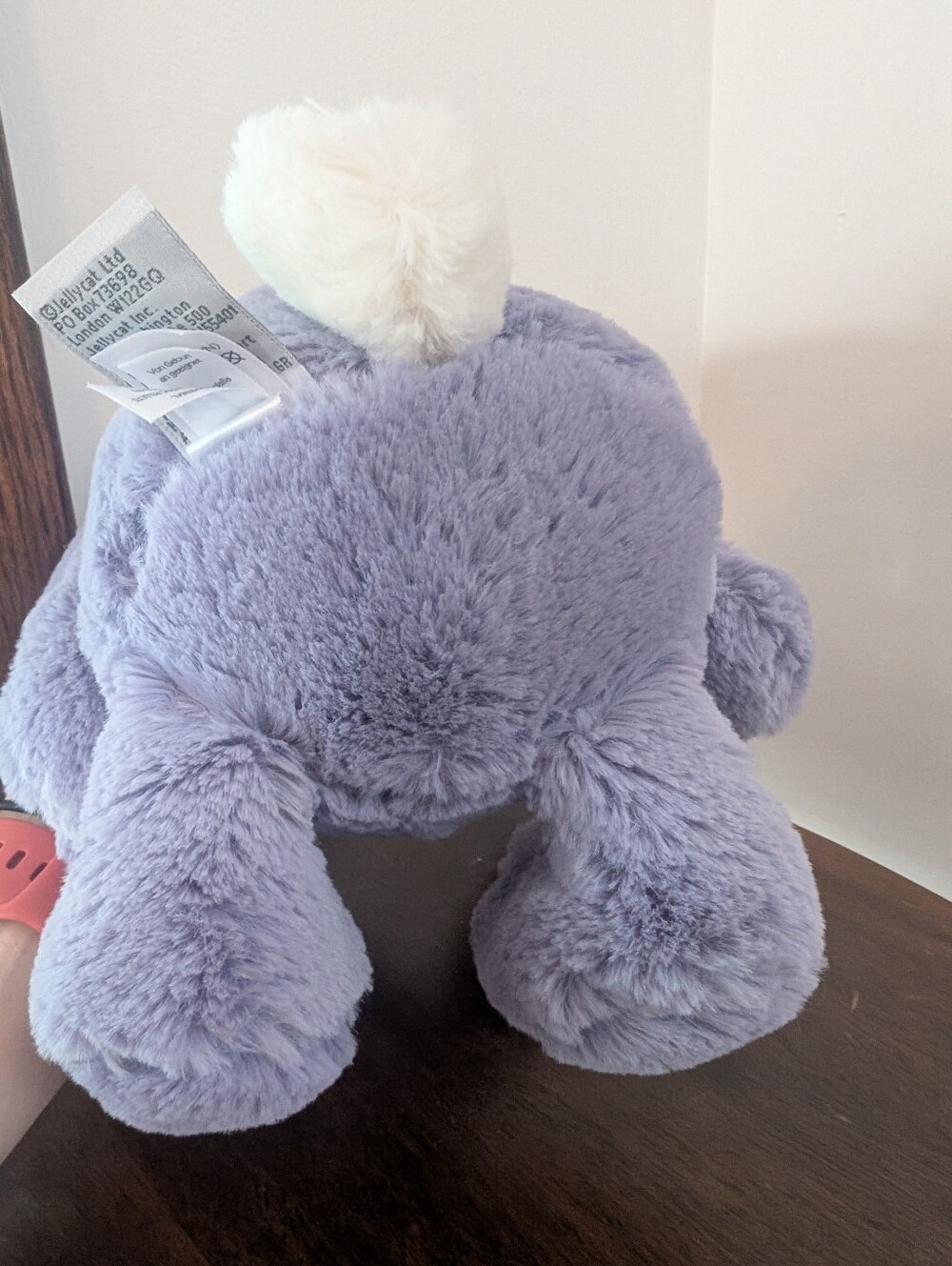 Jellycat BASHFUL VIOLA BUNNY - Medium 12" - Purple Rabbit - Picture 6 of 7